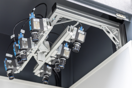 Kamerakopf Zibatec Toolfinder aus 4 Stereokamerapaaren
